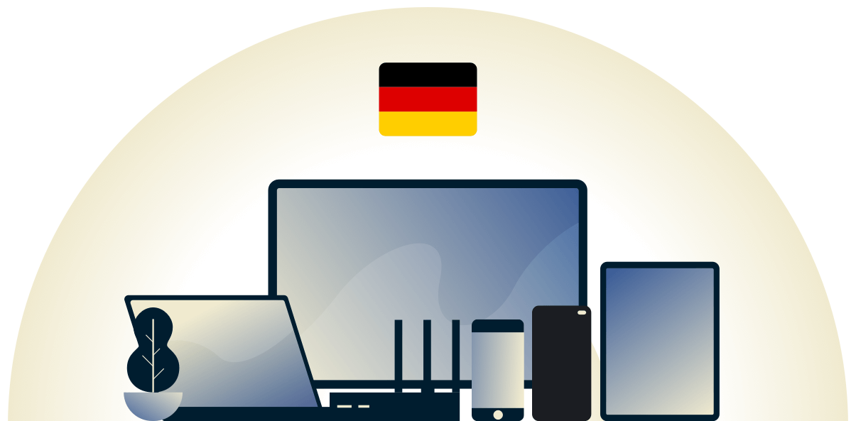 様々なデバイスを守るドイツのVPN